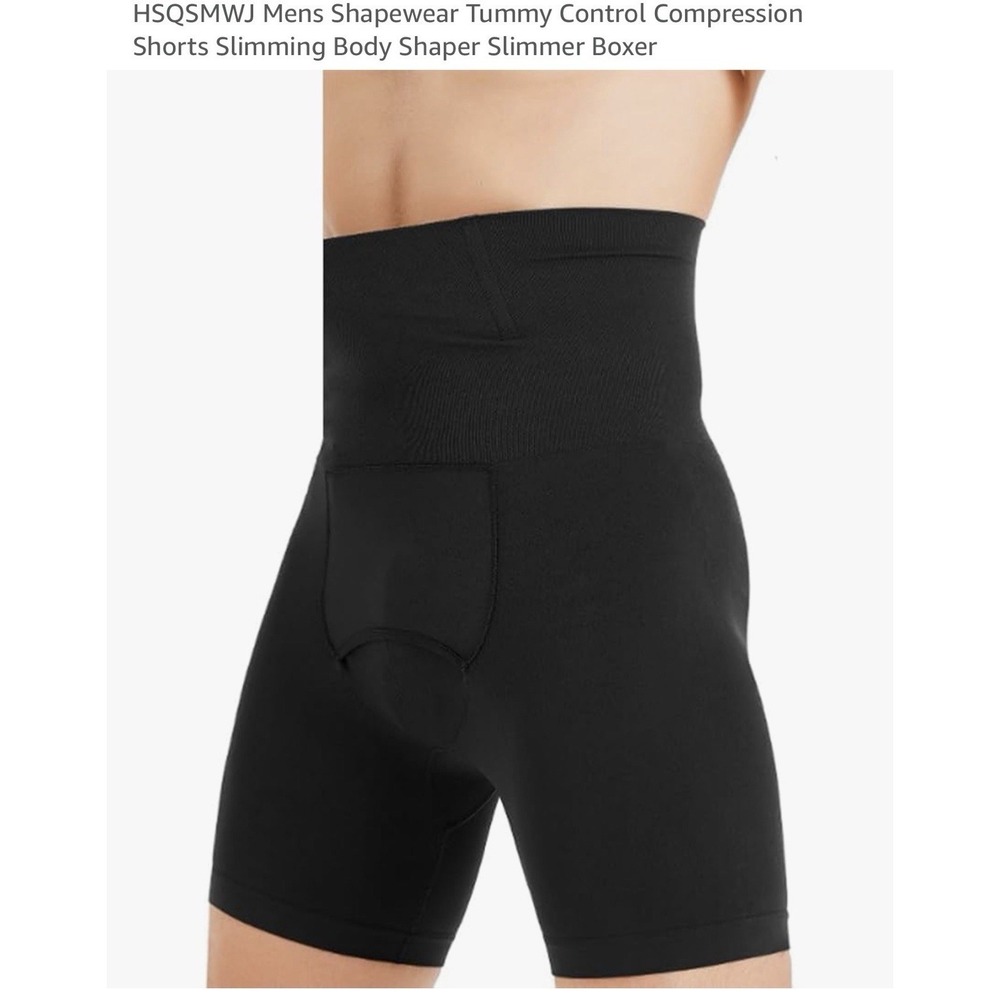 Tailong Mens Shapewear Tummy Control Compression Shorts Slimming Body Shaper